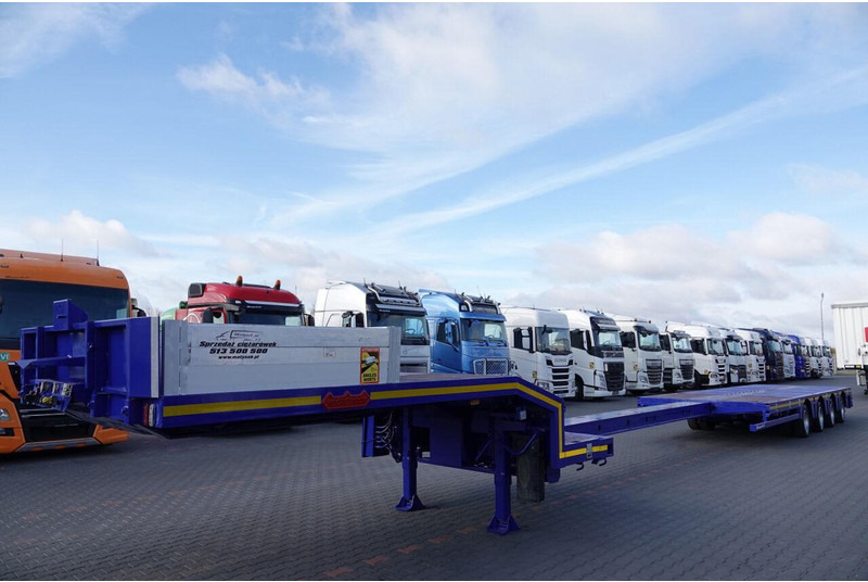 Nooteboom NISKOPODWOZIE / ROZCIĄGANA / 4 OSIOWA / OSIE SKRĘTNE / SAF - Semi-trailer low bed: gambar 4 Nooteboom NISKOPODWOZIE / ROZCIĄGANA / 4 OSIOWA / OSIE SKRĘTNE / SAF - Semi-trailer low bed: gambar 4