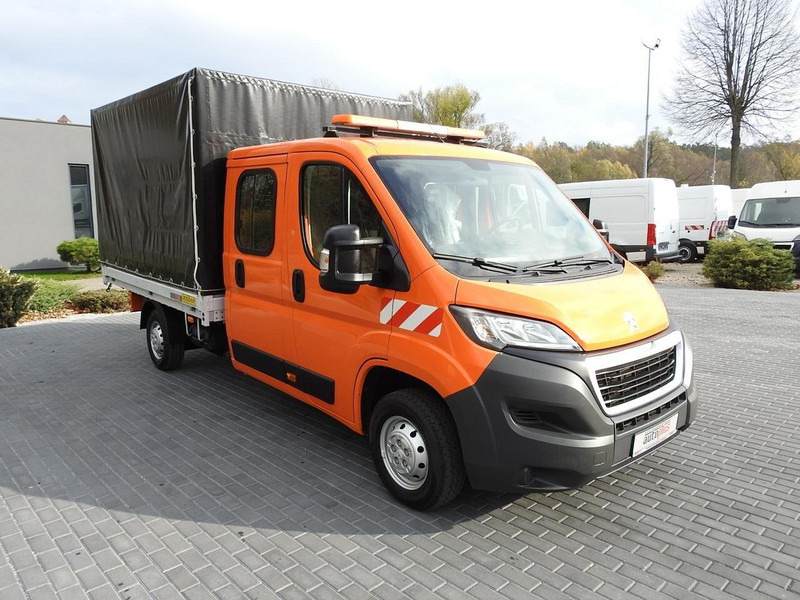 Peugeot BOXER SKRZYNIA PLANDEKA PODWÓJNA KABINA DOKA 7 MIEJSC KLIMATYZAC - Van dengan terpal samping: gambar 4 Peugeot BOXER SKRZYNIA PLANDEKA PODWÓJNA KABINA DOKA 7 MIEJSC KLIMATYZAC - Van dengan terpal samping: gambar 4