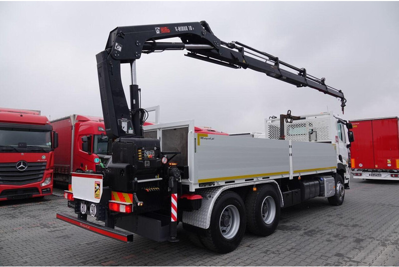 Renault C 380 / 6x4 / SKRZYNIOWY 6,6 m / + HDS HIAB 188 x-hiduo wysów: 1 - Truk flatbed, Truk derek: gambar 4 Renault C 380 / 6x4 / SKRZYNIOWY 6,6 m / + HDS HIAB 188 x-hiduo wysów: 1 - Truk flatbed, Truk derek: gambar 4