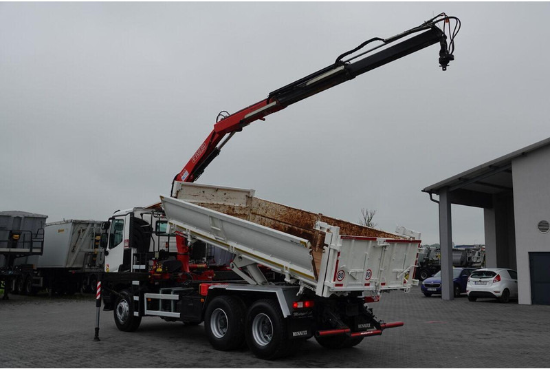 Renault C 380 / 6x4 / WYWROTKA 3 STRONNA + HDS FASSI F135 / HYDROBURTA - Truk jungkit, Truk derek: gambar 3 Renault C 380 / 6x4 / WYWROTKA 3 STRONNA + HDS FASSI F135 / HYDROBURTA - Truk jungkit, Truk derek: gambar 3