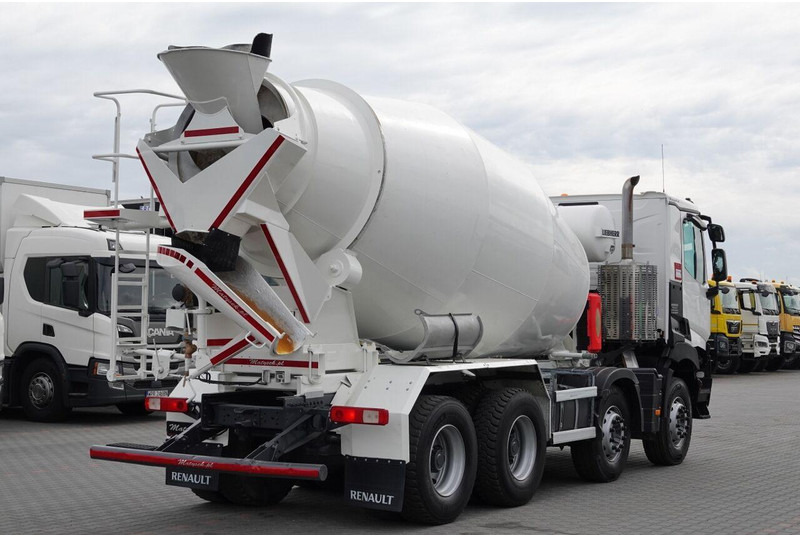 Renault C 380 / 8X4 / BETONOMIESZARKA / GRUSZKA / LIEBHERR 9 M3 / EURO 6 - Truk pengaduk beton: gambar 4 Renault C 380 / 8X4 / BETONOMIESZARKA / GRUSZKA / LIEBHERR 9 M3 / EURO 6 - Truk pengaduk beton: gambar 4