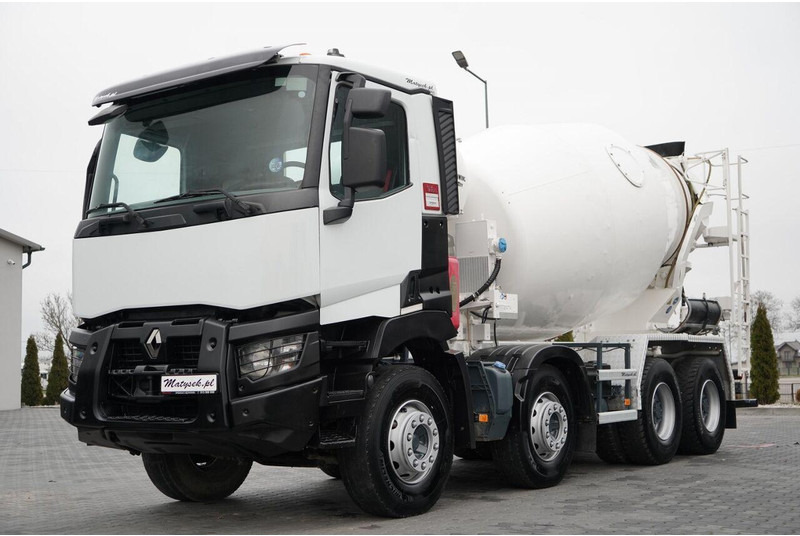 Renault C 380 / 8X4 / BETONOMIESZARKA / GRUSZKA / SCHWING STETTER 9 M3 - Truk pengaduk beton: gambar 1 Renault C 380 / 8X4 / BETONOMIESZARKA / GRUSZKA / SCHWING STETTER 9 M3 - Truk pengaduk beton: gambar 1