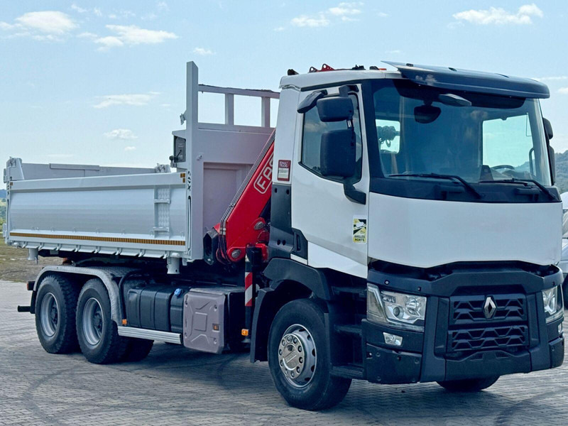 Renault C 430 * FASSI F165A.0.23 + FUNK * 6x4 - Truk jungkit, Truk derek: gambar 4 Renault C 430 * FASSI F165A.0.23 + FUNK * 6x4 - Truk jungkit, Truk derek: gambar 4