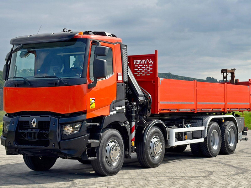 Renault C 430 *KIPPER 6,80m* HIAB X-HIDUO 188 ES-4 * 8x4 - Truk jungkit, Truk derek: gambar 3 Renault C 430 *KIPPER 6,80m* HIAB X-HIDUO 188 ES-4 * 8x4 - Truk jungkit, Truk derek: gambar 3