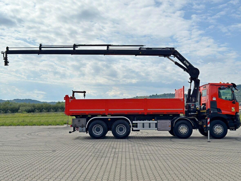 Renault C 430 *KIPPER 6,80m* HIAB X-HIDUO 188 ES-4 * 8x4 - Truk jungkit, Truk derek: gambar 5 Renault C 430 *KIPPER 6,80m* HIAB X-HIDUO 188 ES-4 * 8x4 - Truk jungkit, Truk derek: gambar 5