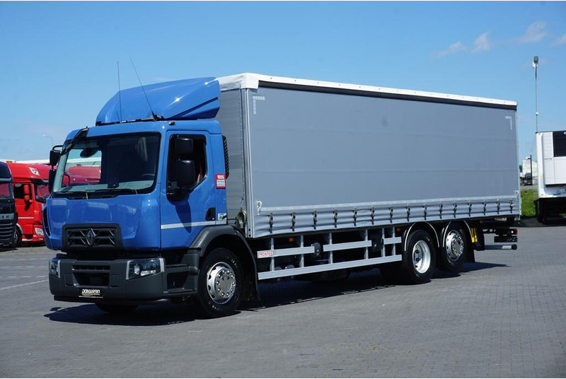 Renault D 320 / EURO 6 / FIRANKA / 21 PALET / ŁAD. 16 390 KG - Truk dengan terpal samping: gambar 2 Renault D 320 / EURO 6 / FIRANKA / 21 PALET / ŁAD. 16 390 KG - Truk dengan terpal samping: gambar 2