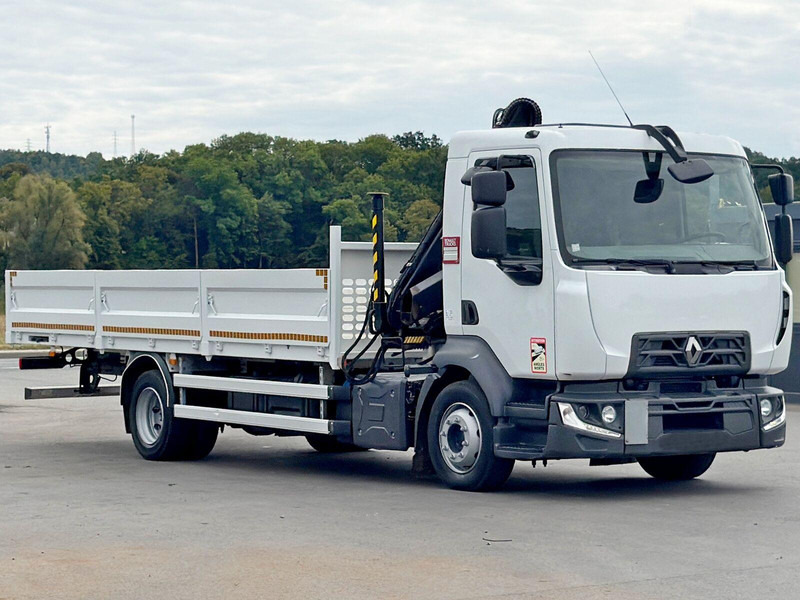 Renault D12.210 * HIAB 066 CL * TOPZUSTAND - Truk flatbed, Truk derek: gambar 3 Renault D12.210 * HIAB 066 CL * TOPZUSTAND - Truk flatbed, Truk derek: gambar 3