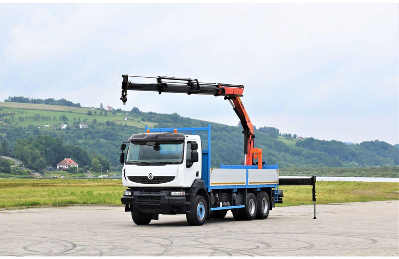 Renault KERAX 370 - Truk flatbed, Truk derek: gambar 2 Renault KERAX 370 - Truk flatbed, Truk derek: gambar 2