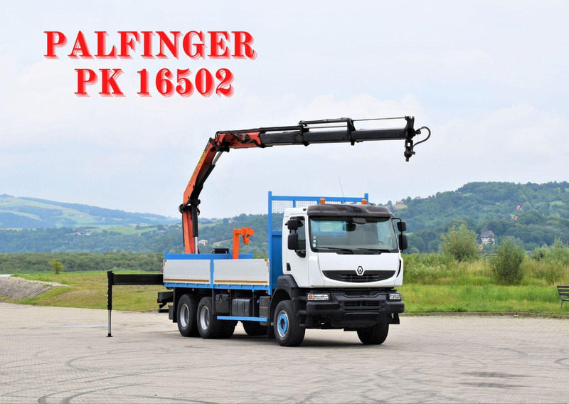 Renault KERAX 370 - Truk flatbed, Truk derek: gambar 1 Renault KERAX 370 - Truk flatbed, Truk derek: gambar 1
