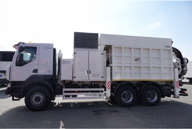Renault KERAX 450 / 6x4 / MTS SAUGBAGGER 3A11T /ASENIZACYJNY / ŁADOWARKA - Truk vakum: gambar 4 Renault KERAX 450 / 6x4 / MTS SAUGBAGGER 3A11T /ASENIZACYJNY / ŁADOWARKA - Truk vakum: gambar 4