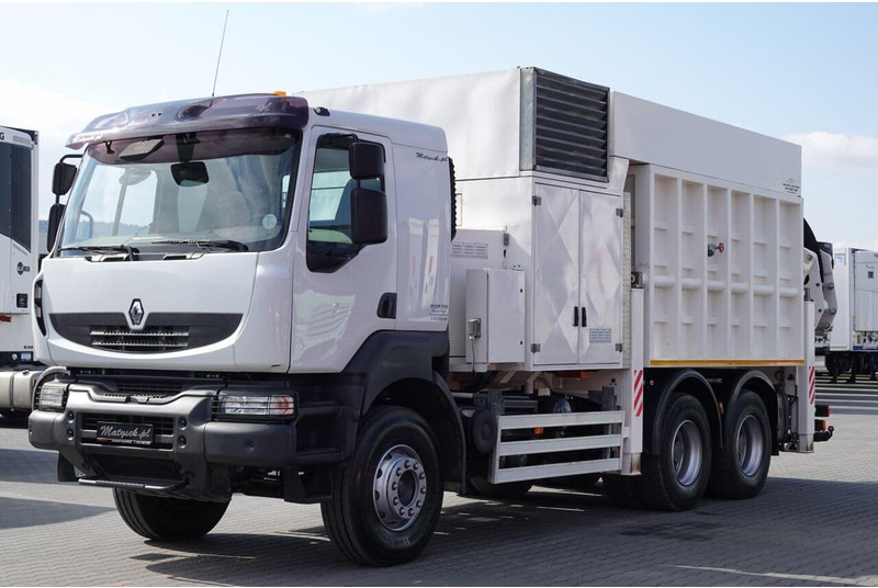 Renault KERAX 450 / 6x4 / MTS SAUGBAGGER 3A11T /ASENIZACYJNY / ŁADOWARKA - Truk vakum: gambar 2 Renault KERAX 450 / 6x4 / MTS SAUGBAGGER 3A11T /ASENIZACYJNY / ŁADOWARKA - Truk vakum: gambar 2