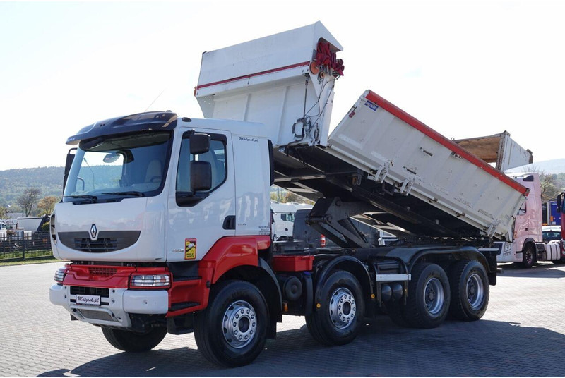 Renault KERAX 480 / 8x4 / WYWROTKA / HYDROBURTA / HYDROKLAPA / BORDMATIC - Truk jungkit: gambar 1 Renault KERAX 480 / 8x4 / WYWROTKA / HYDROBURTA / HYDROKLAPA / BORDMATIC - Truk jungkit: gambar 1