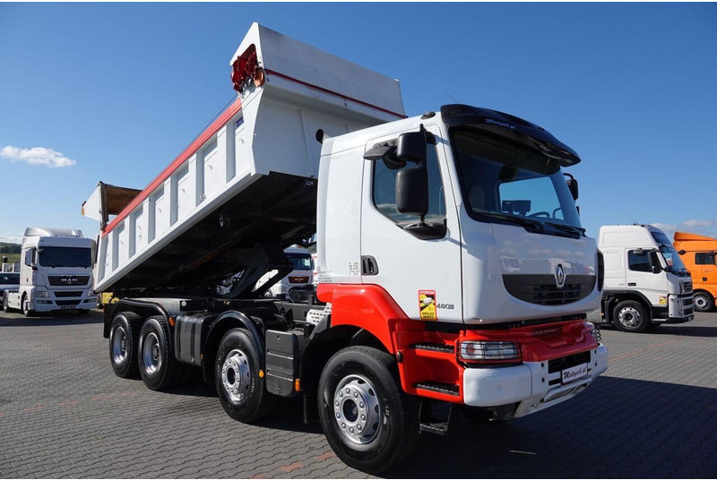 Renault KERAX 480 / 8x4 / WYWROTKA / HYDROBURTA / HYDROKLAPA / BORDMATIC - Truk jungkit: gambar 4 Renault KERAX 480 / 8x4 / WYWROTKA / HYDROBURTA / HYDROKLAPA / BORDMATIC - Truk jungkit: gambar 4
