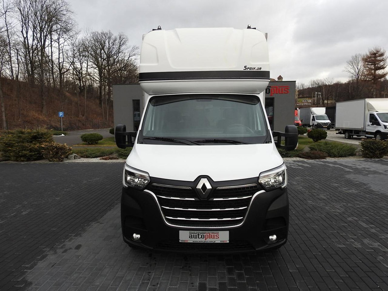 Renault MASTER PLANDEKA 10 PALET WEBASTO TEMPOMAT KLIMATYZACJA LEDY PNEU - Van dengan terpal samping: gambar 5 Renault MASTER PLANDEKA 10 PALET WEBASTO TEMPOMAT KLIMATYZACJA LEDY PNEU - Van dengan terpal samping: gambar 5