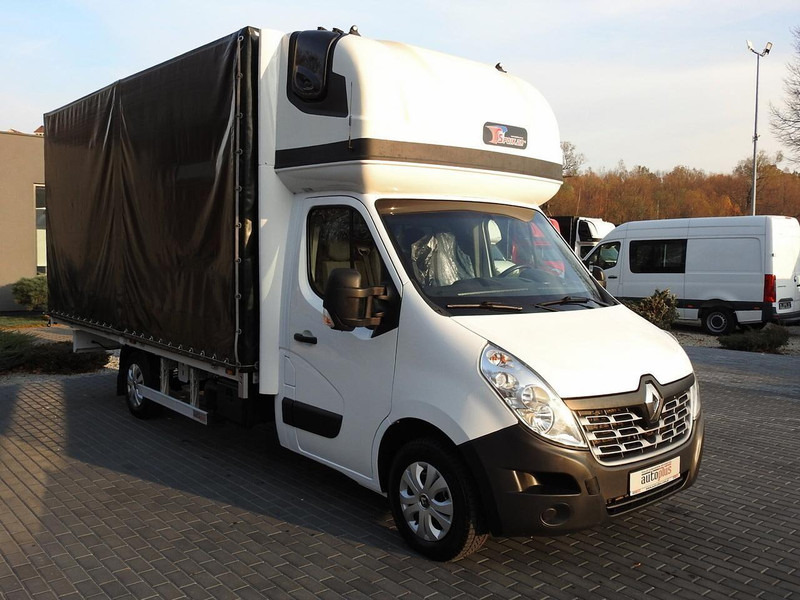 Renault MASTER PLANDEKA 10 PALET WEBASTO TEMPOMAT KLIMATYZACJA PNEUMATYK - Truk box: gambar 4 Renault MASTER PLANDEKA 10 PALET WEBASTO TEMPOMAT KLIMATYZACJA PNEUMATYK - Truk box: gambar 4
