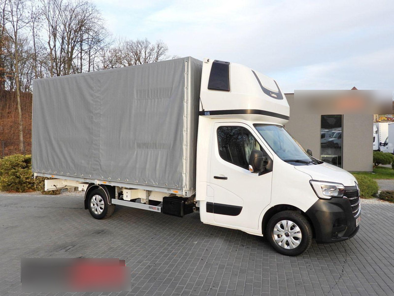 Renault MASTER PLANDEKA 10 PALET WEBASTO TEMPOMAT LEDY PNEUMATYKA KLIMAT - Van dengan terpal samping: gambar 1 Renault MASTER PLANDEKA 10 PALET WEBASTO TEMPOMAT LEDY PNEUMATYKA KLIMAT - Van dengan terpal samping: gambar 1