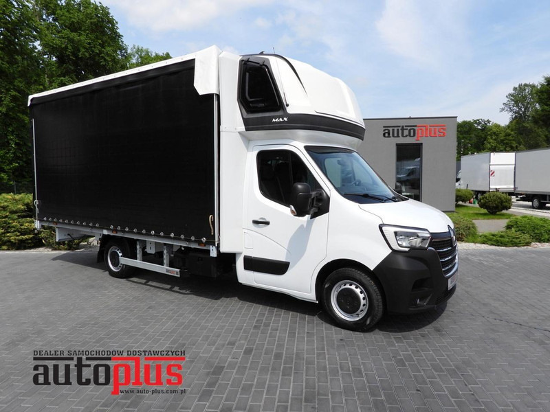 Renault MASTER  PLANDEKA 12 PALET WEBASTO TEMPOMAT LEDY PNEUMATYKA KLIMA - Truk box: gambar 1 Renault MASTER  PLANDEKA 12 PALET WEBASTO TEMPOMAT LEDY PNEUMATYKA KLIMA - Truk box: gambar 1