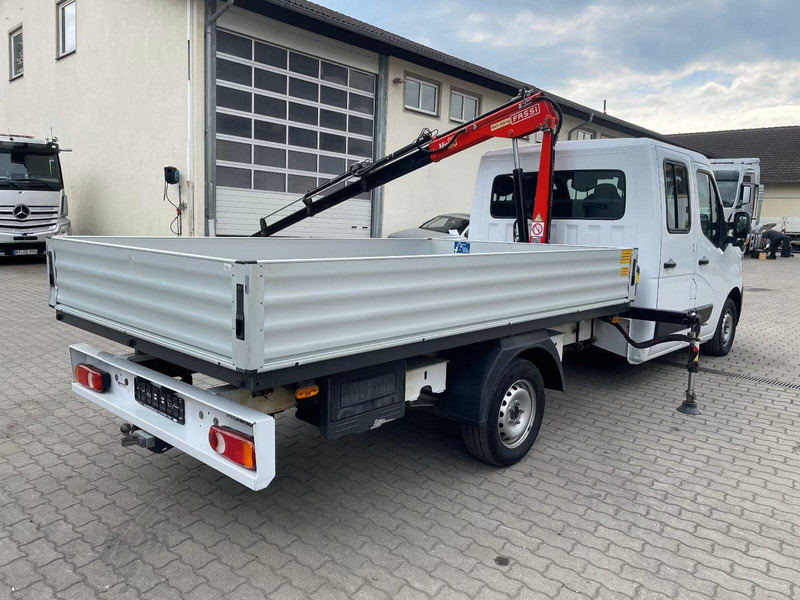 Renault Master Doka - Flatbed truck + crane - Van flatbed, Van kombi: gambar 3 Renault Master Doka - Flatbed truck + crane - Van flatbed, Van kombi: gambar 3