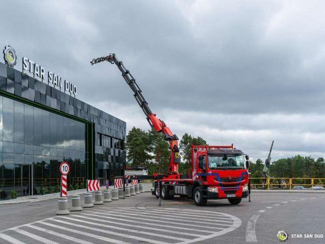 Renault PREMIUM 410 6x4 Palfinger PK 50002EH Crane Winc - Truk flatbed, Truk derek: gambar 4 Renault PREMIUM 410 6x4 Palfinger PK 50002EH Crane Winc - Truk flatbed, Truk derek: gambar 4