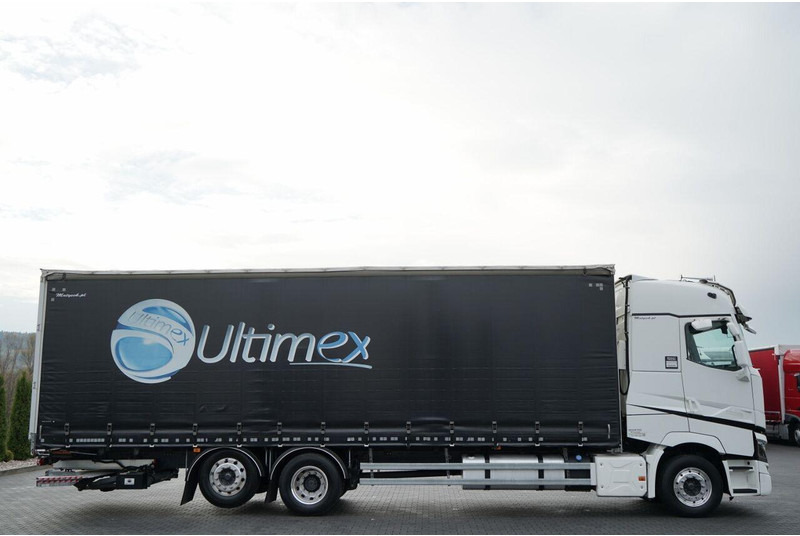 Renault T 440 / 6X2 / SOLÓWKA / FIRANKA 9.5 M / I-PARK COOL / WINDA / AL - Truk dengan terpal samping: gambar 5 Renault T 440 / 6X2 / SOLÓWKA / FIRANKA 9.5 M / I-PARK COOL / WINDA / AL - Truk dengan terpal samping: gambar 5