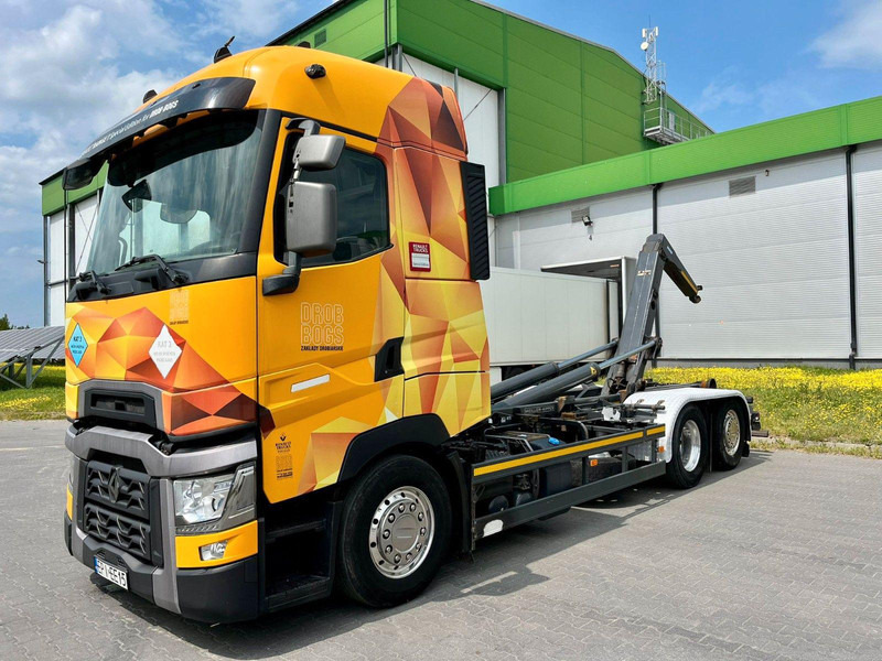 Renault T Solo ohne Abrollkipper oder Meiller-Haken - Truk flatbed, Truk derek: gambar 2 Renault T Solo ohne Abrollkipper oder Meiller-Haken - Truk flatbed, Truk derek: gambar 2