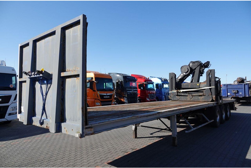 Samro NACZEPA PLATFORMA / + HDS HIAB R 150 F3 - WYSÓW : 8 METRÓW - Semi-trailer flatbed: gambar 3 Samro NACZEPA PLATFORMA / + HDS HIAB R 150 F3 - WYSÓW : 8 METRÓW - Semi-trailer flatbed: gambar 3