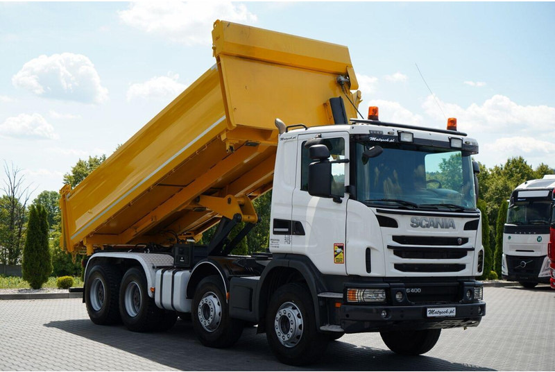 Scania G 400 / 8x4 / WYWROTKA 2 STRONNA / BORDMATIC / MANUAL - Truk jungkit: gambar 5 Scania G 400 / 8x4 / WYWROTKA 2 STRONNA / BORDMATIC / MANUAL - Truk jungkit: gambar 5