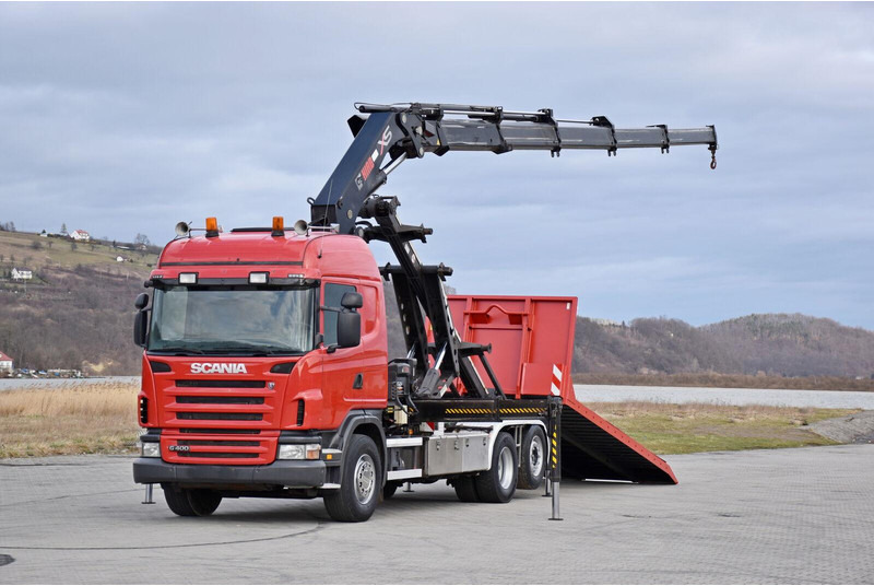 Scania G 400 - Truk pembawa sistem kabel, Truk derek: gambar 2 Scania G 400 - Truk pembawa sistem kabel, Truk derek: gambar 2