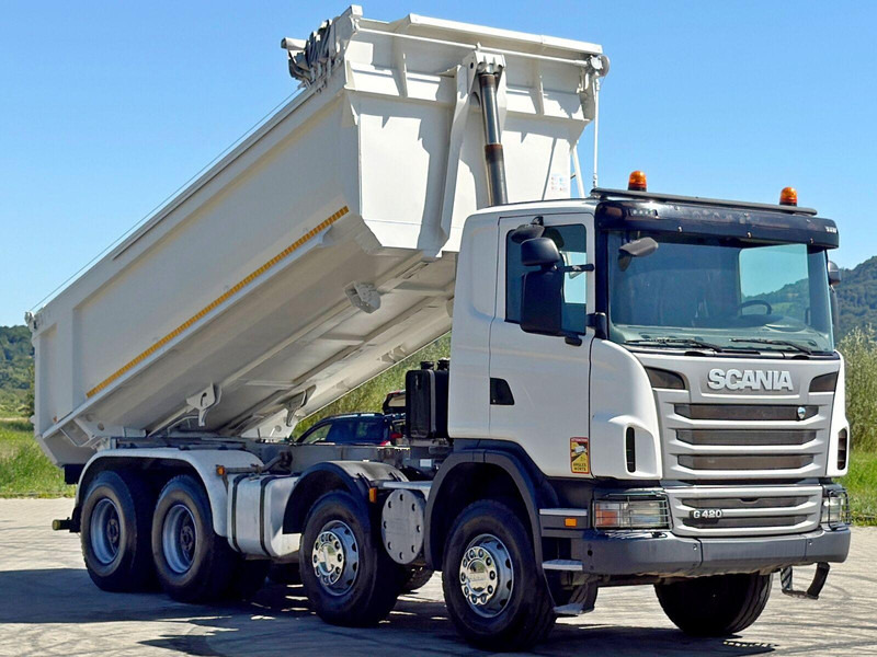 Scania G 420 * KIPPER * 8x4 * TOPZUSTAND - Truk jungkit: gambar 3 Scania G 420 * KIPPER * 8x4 * TOPZUSTAND - Truk jungkit: gambar 3