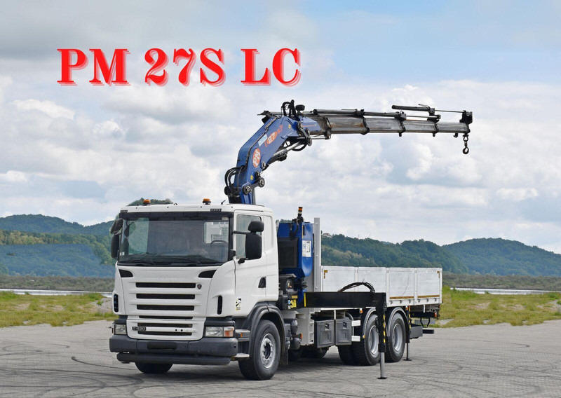 Scania G 420 - Truk flatbed, Truk derek: gambar 1 Scania G 420 - Truk flatbed, Truk derek: gambar 1
