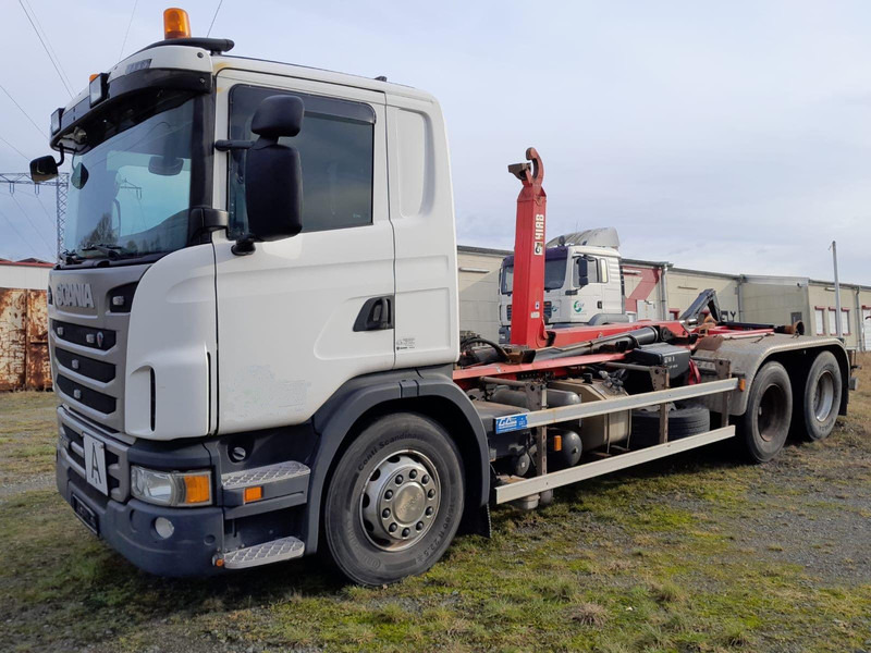 Scania G 440 6x4 - Truk flatbed, Truk derek: gambar 1 Scania G 440 6x4 - Truk flatbed, Truk derek: gambar 1