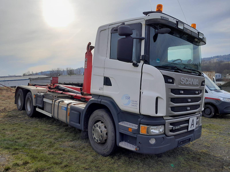 Scania G 440 6x4 - Truk flatbed, Truk derek: gambar 4 Scania G 440 6x4 - Truk flatbed, Truk derek: gambar 4