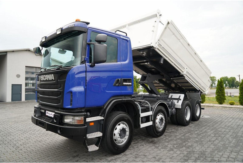 Scania G 480 / 8x4 / WYWROTKA DWUSTRONNA / BORDMATIC / MANUAL - Truk jungkit: gambar 4 Scania G 480 / 8x4 / WYWROTKA DWUSTRONNA / BORDMATIC / MANUAL - Truk jungkit: gambar 4