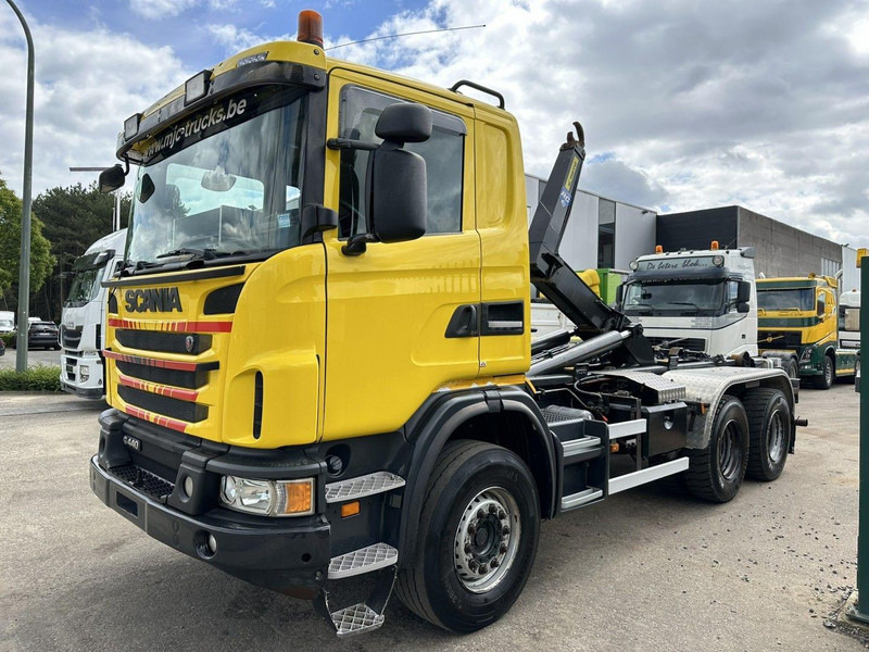 Scania G440 6x4 20T MARREL HOOKLIFT - RETARDER - STEEL - Truk flatbed, Truk derek: gambar 1 Scania G440 6x4 20T MARREL HOOKLIFT - RETARDER - STEEL - Truk flatbed, Truk derek: gambar 1