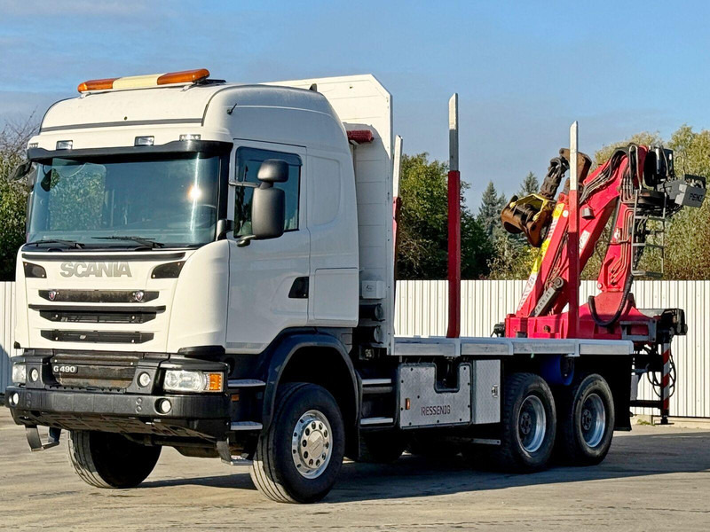 Scania G490 - Truk logging, Truk derek: gambar 4 Scania G490 - Truk logging, Truk derek: gambar 4