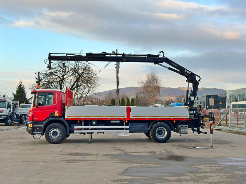 Scania P 280 * HIAB 122 E - 2 HIDUO + FUNK* TOPZUSTAND - Truk flatbed, Truk derek: gambar 5 Scania P 280 * HIAB 122 E - 2 HIDUO + FUNK* TOPZUSTAND - Truk flatbed, Truk derek: gambar 5