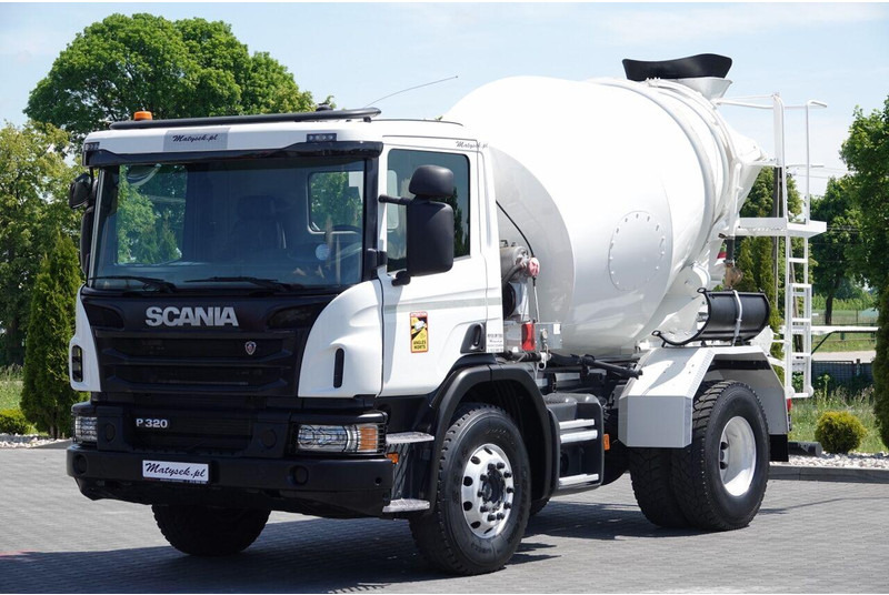 Scania P 320 / BETONOMIESZARKA / GRUSZKA /5 m3 / ALUFELGI / EURO 6 - Truk pengaduk beton: gambar 1 Scania P 320 / BETONOMIESZARKA / GRUSZKA /5 m3 / ALUFELGI / EURO 6 - Truk pengaduk beton: gambar 1