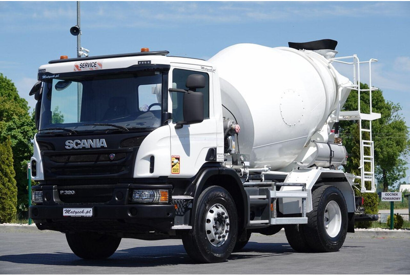 Scania P 320 / BETONOMIESZARKA / GRUSZKA / 6 m3 / EURO 6 - Truk pengaduk beton: gambar 1 Scania P 320 / BETONOMIESZARKA / GRUSZKA / 6 m3 / EURO 6 - Truk pengaduk beton: gambar 1