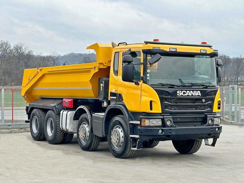 Scania P 400 Kipper * 8x4 * TOPZUSTAND ! - Truk jungkit: gambar 1 Scania P 400 Kipper * 8x4 * TOPZUSTAND ! - Truk jungkit: gambar 1