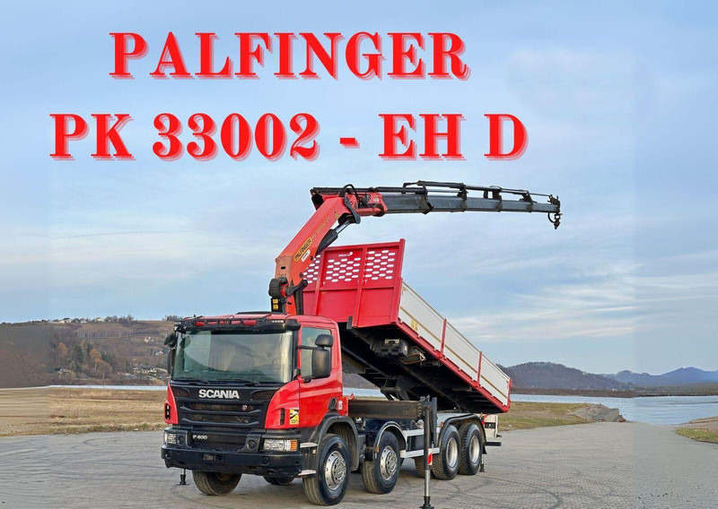 Scania P 400 - Truk jungkit, Truk derek: gambar 1 Scania P 400 - Truk jungkit, Truk derek: gambar 1