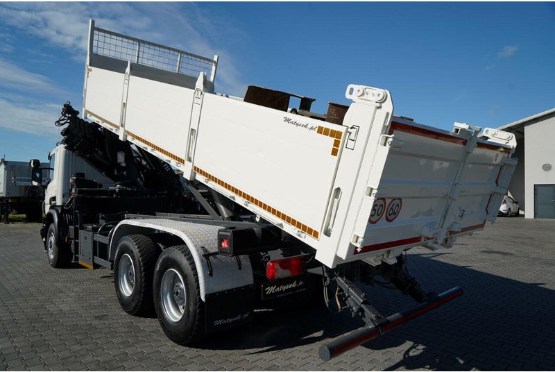 Scania P 410 / 6x4 / WYWROTKA - 6 M + HDS HIAB XS 211 / STEROWANIE RADI - Truk jungkit, Truk derek: gambar 2 Scania P 410 / 6x4 / WYWROTKA - 6 M + HDS HIAB XS 211 / STEROWANIE RADI - Truk jungkit, Truk derek: gambar 2