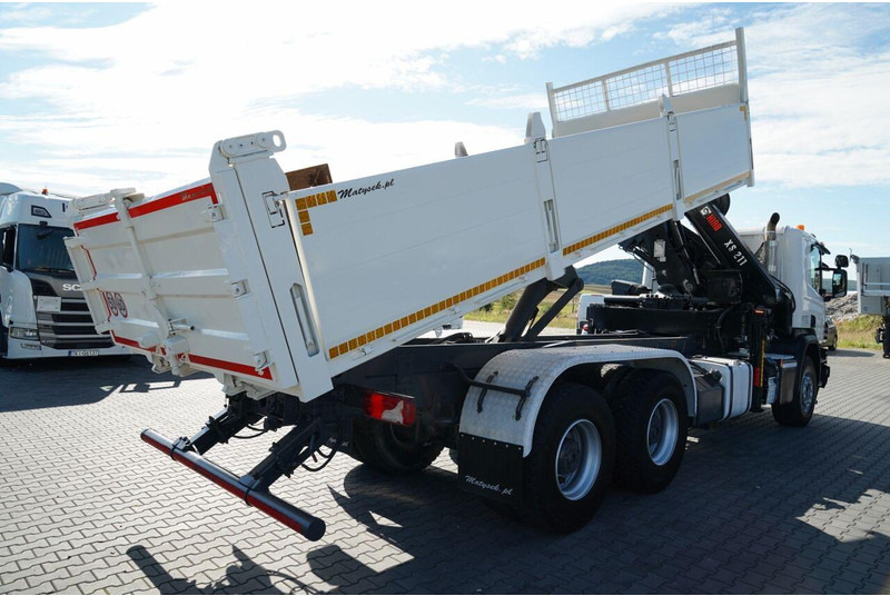 Scania P 410 / 6x4 / WYWROTKA - 6 M + HDS HIAB XS 211 / STEROWANIE RADI - Truk jungkit, Truk derek: gambar 3 Scania P 410 / 6x4 / WYWROTKA - 6 M + HDS HIAB XS 211 / STEROWANIE RADI - Truk jungkit, Truk derek: gambar 3
