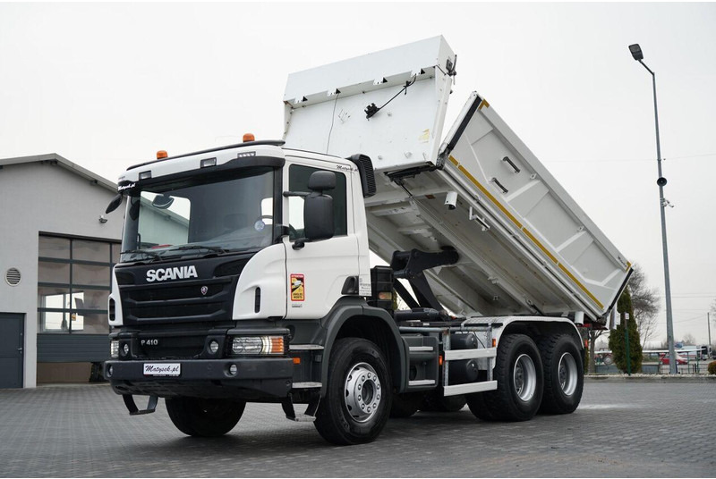 Scania P 410 / 6x4 / WYWROTKA DWU-STRONNA / HYDROBURTA / BOARDMATIC / - Truk jungkit: gambar 2 Scania P 410 / 6x4 / WYWROTKA DWU-STRONNA / HYDROBURTA / BOARDMATIC / - Truk jungkit: gambar 2