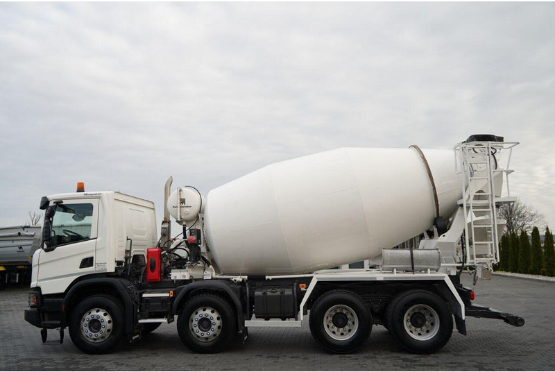Scania P 410 / 8x4 / BETONOMIESZARKA / GRUSZKA / PUTZMEISTER / 9m3 / AU - Truk pengaduk beton: gambar 2 Scania P 410 / 8x4 / BETONOMIESZARKA / GRUSZKA / PUTZMEISTER / 9m3 / AU - Truk pengaduk beton: gambar 2