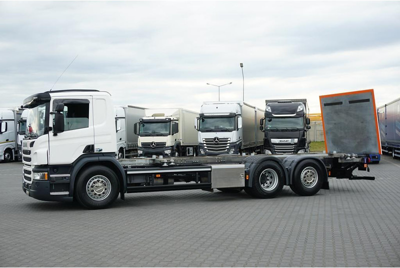 Scania P 410 / ACC / E 6 / BDF + WINDA / 7.15 , 7.45, 7.82 M / OŚ SKRĘT - Truk sasis: gambar 3 Scania P 410 / ACC / E 6 / BDF + WINDA / 7.15 , 7.45, 7.82 M / OŚ SKRĘT - Truk sasis: gambar 3