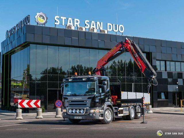 Scania P270 6x2 PALFINGER PK 20002 HDS Crane Rotator - Truk flatbed, Truk derek: gambar 2 Scania P270 6x2 PALFINGER PK 20002 HDS Crane Rotator - Truk flatbed, Truk derek: gambar 2