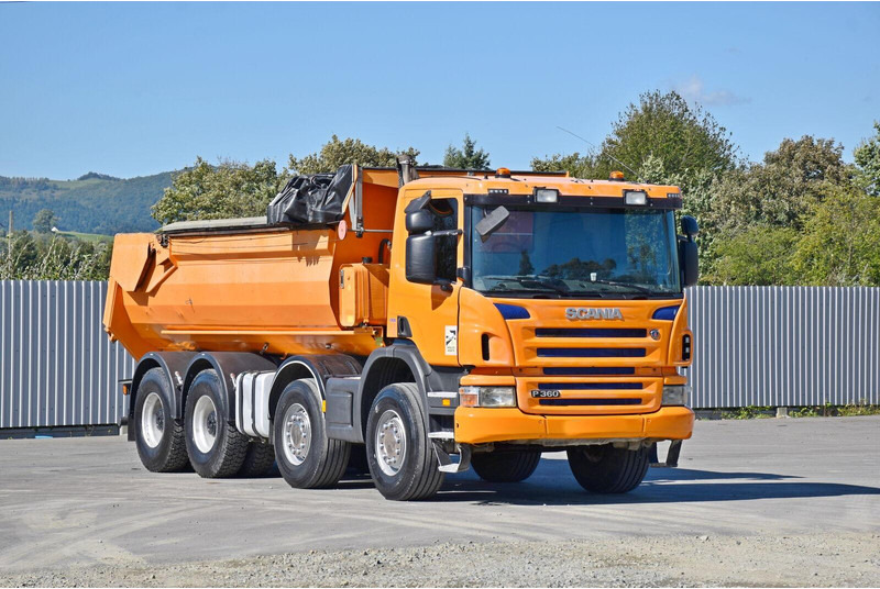 Scania P360 Kipper * 8x4 * TOPZUSTAND ! - Truk jungkit: gambar 2 Scania P360 Kipper * 8x4 * TOPZUSTAND ! - Truk jungkit: gambar 2
