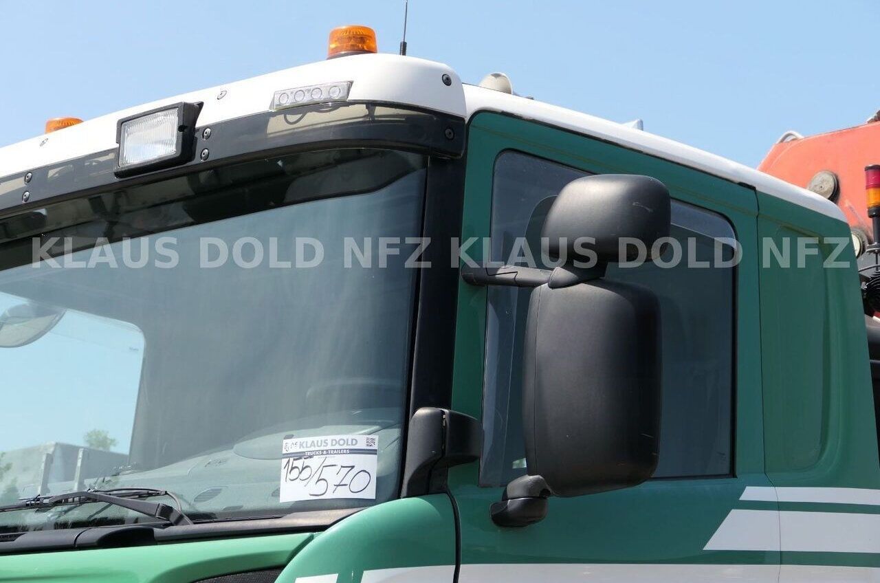 Scania R 420 8×4 + Crane - Truk flatbed, Truk derek: gambar 2 Scania R 420 8×4 + Crane - Truk flatbed, Truk derek: gambar 2