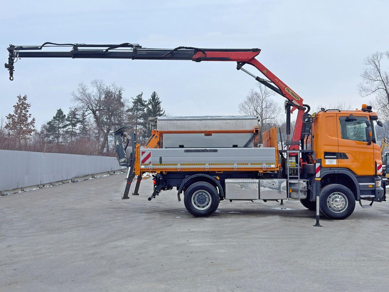 Scania R 420 Pritsche 4,15 m * PK 11002/FUNK * sandblaste - Truk flatbed, Truk derek: gambar 5 Scania R 420 Pritsche 4,15 m * PK 11002/FUNK * sandblaste - Truk flatbed, Truk derek: gambar 5