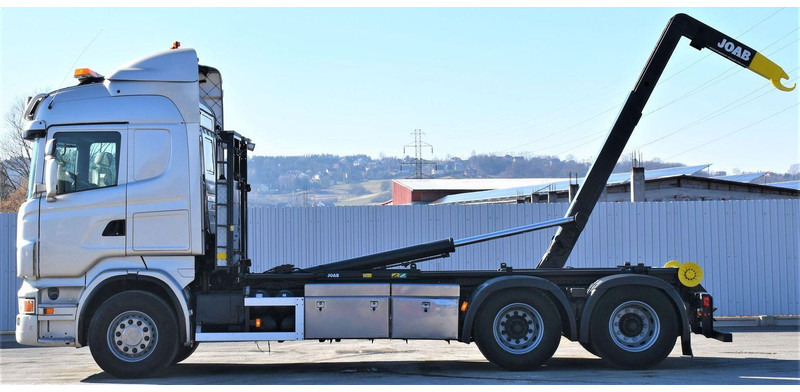 Scania R 480 Abrollkipper * 6x4 * Top Zustand ! - Hook lift: gambar 5 Scania R 480 Abrollkipper * 6x4 * Top Zustand ! - Hook lift: gambar 5